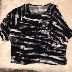 Michael Kors zebra blouse